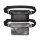 Etui / obudowa na smartfona Spigen A620 Uniwersalne wodoodporne Waist Bag 2-Pack Black